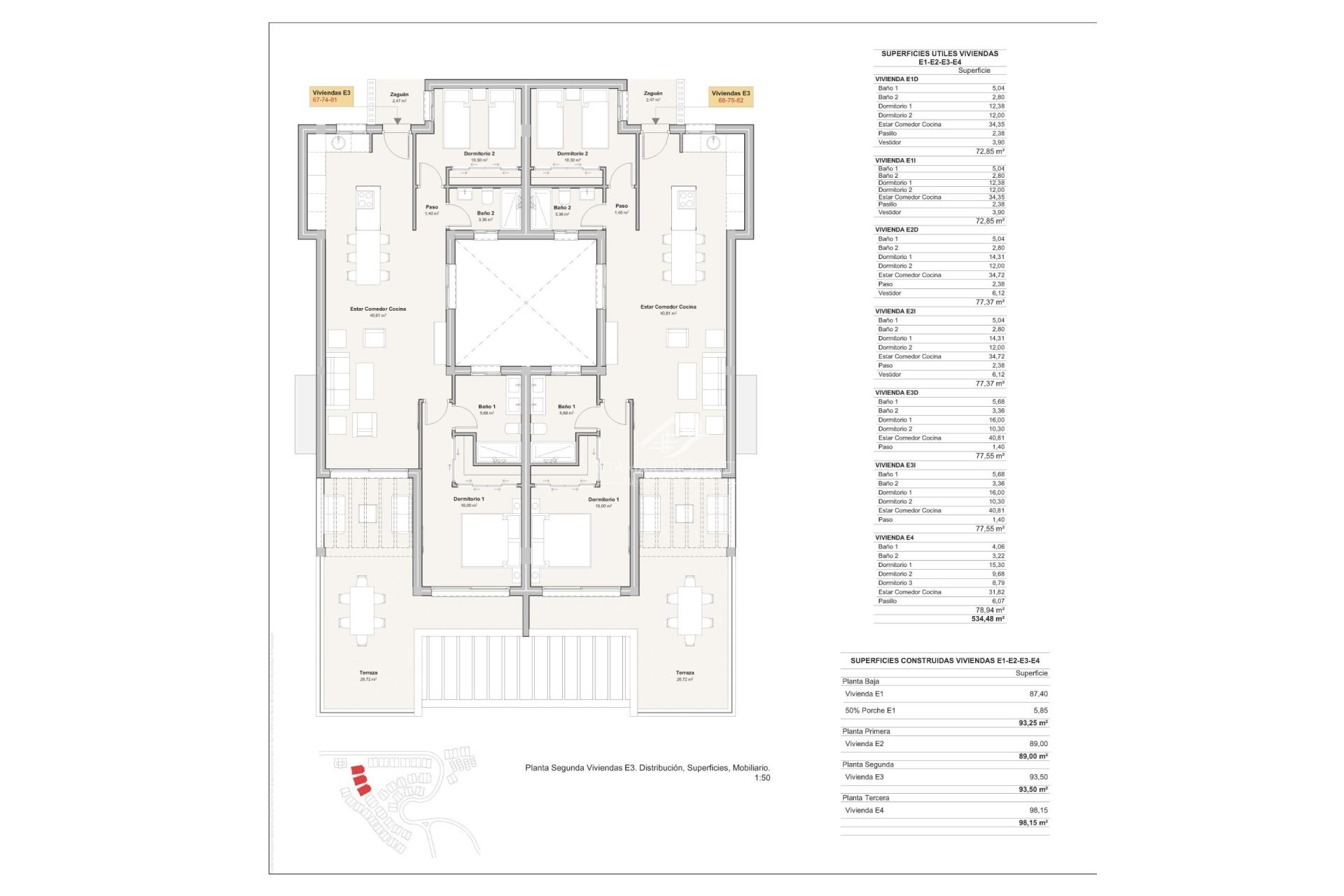 New build - Semi penthouse - Mojacar - Playa De Macenas