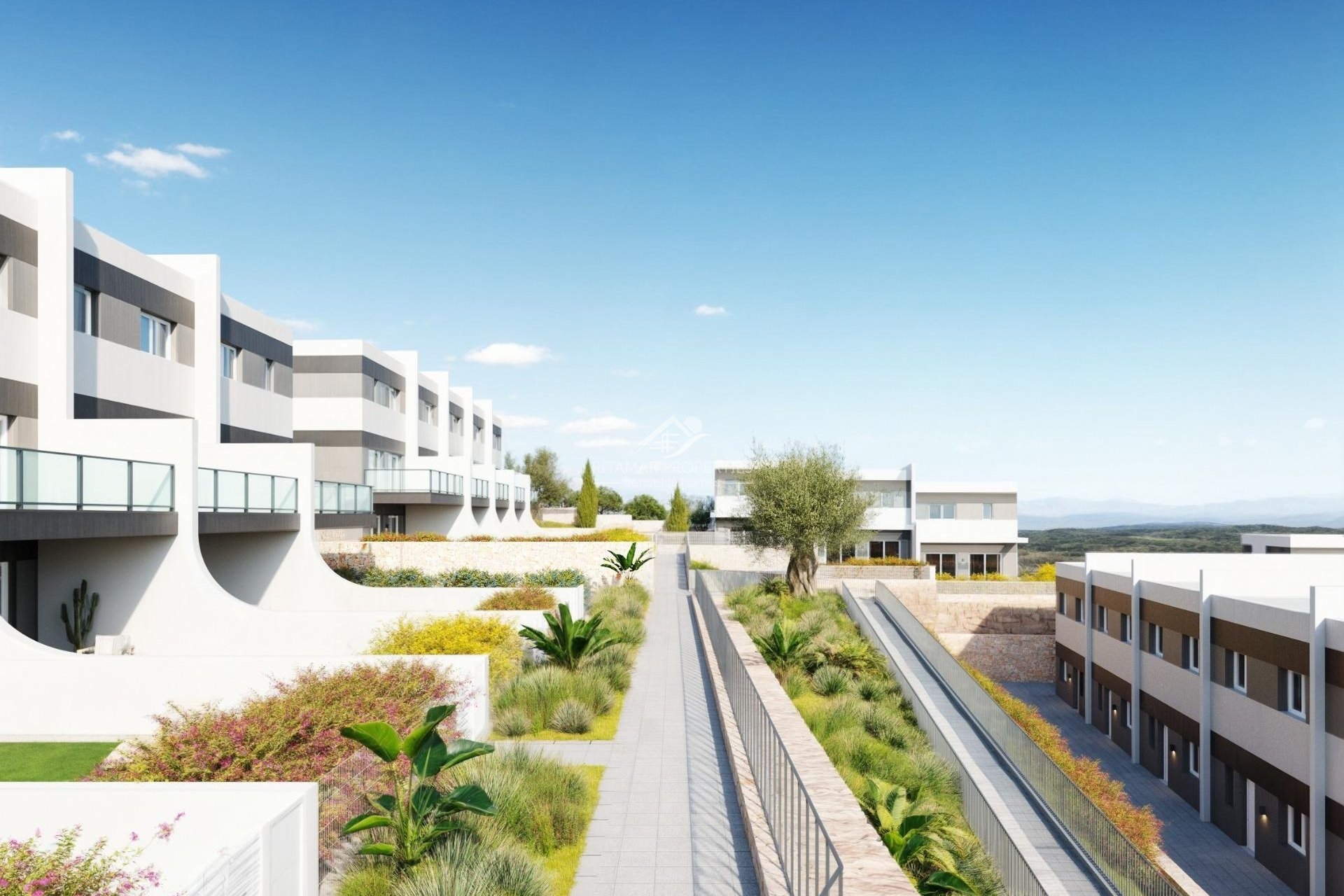 New build - Town House - Finestrat  - Balcón De Finestrat-terra Marina