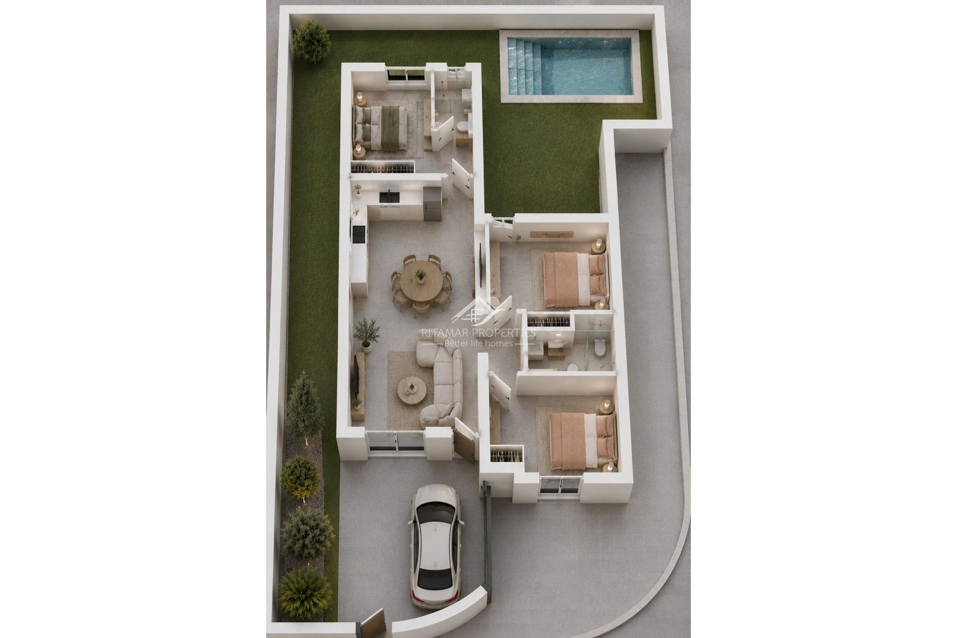 New build - Town House - Mazarron - Country Club
