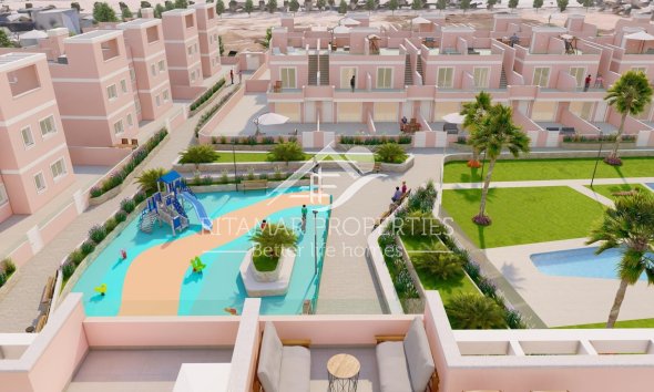 New build - Town House - Pilar de la Horadada - Lo Monte