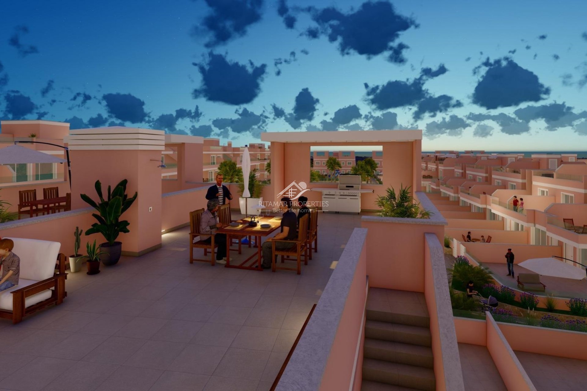 New build - Town House - Pilar de la Horadada - Lo Monte