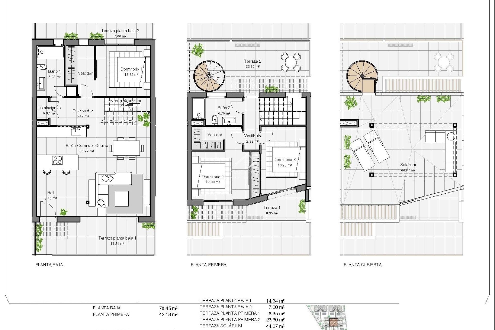 New build - Town House - Polop - PAU1