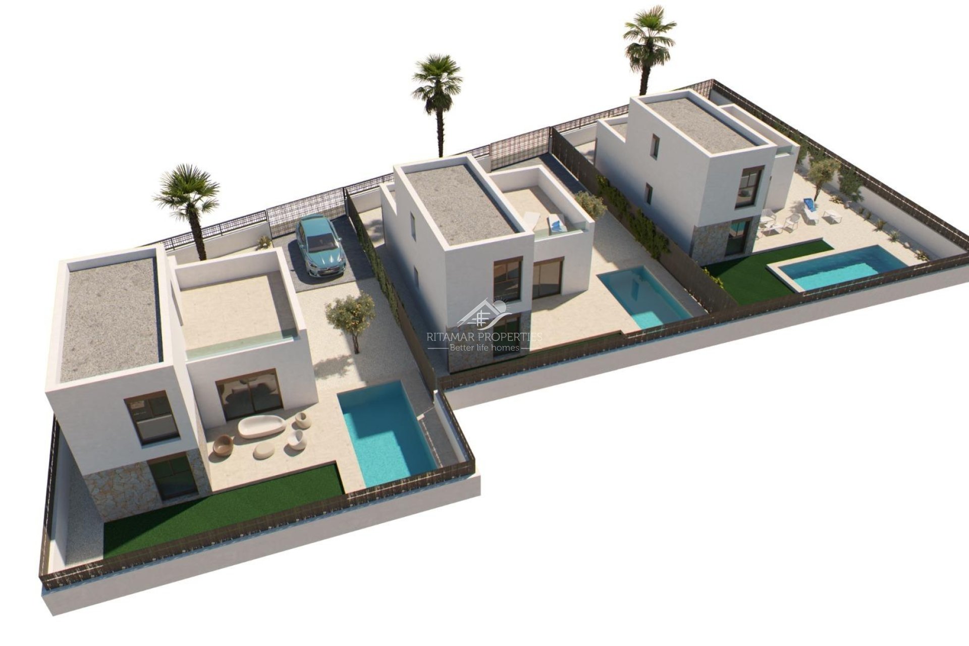 New build - Villa - Algorfa - La Finca Golf