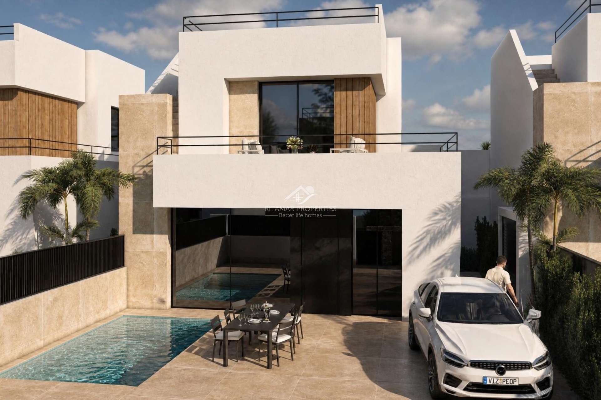 New build - Villa - Alhama De Murcia - Condado De Alhama