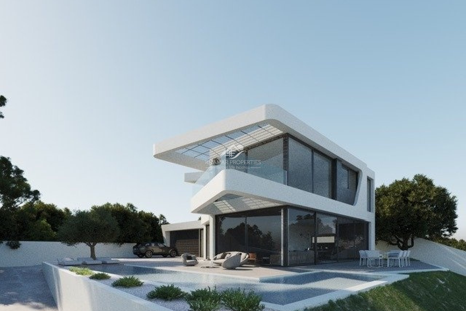 New build - Villa - Altea - Santa Clara