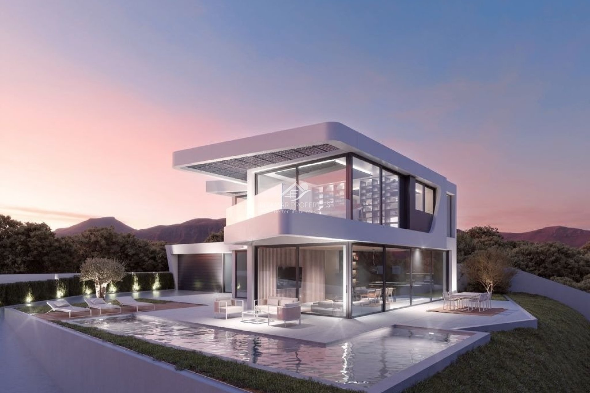 New build - Villa - Altea - Santa Clara
