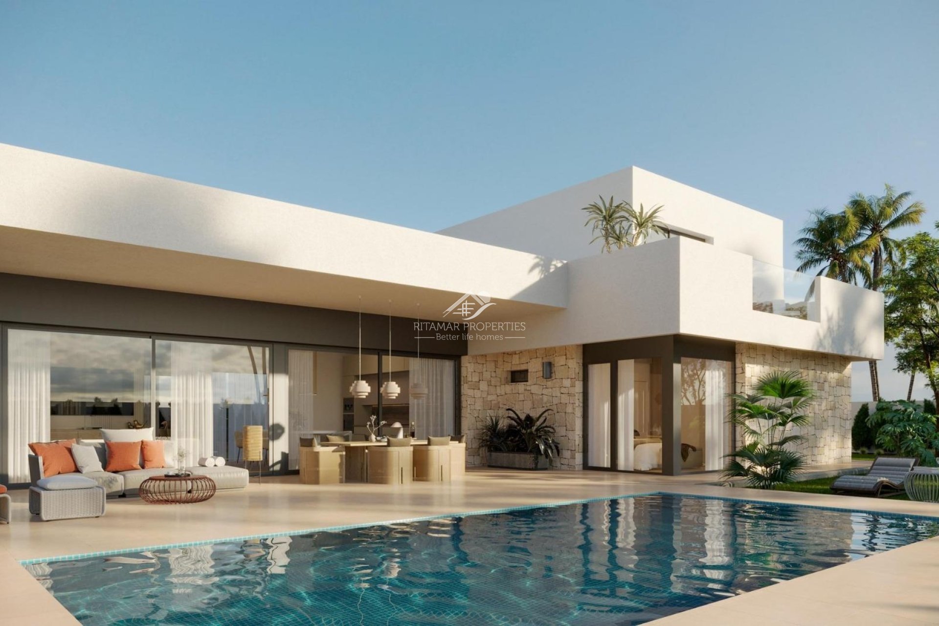 New build - Villa - Aspe Pedanias - Pedanías Este