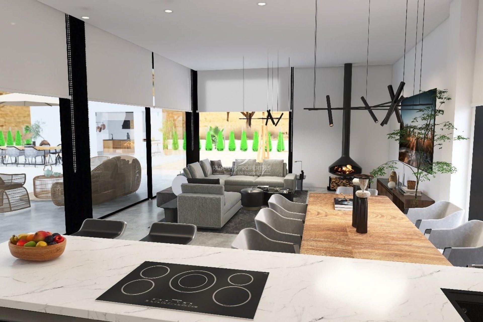 New build - Villa - Aspe Pedanias - Pedanías Este