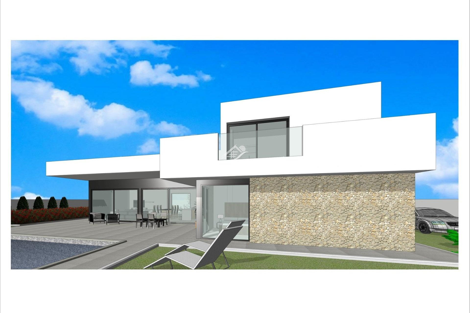 New build - Villa - Aspe Pedanias - Pedanías Este