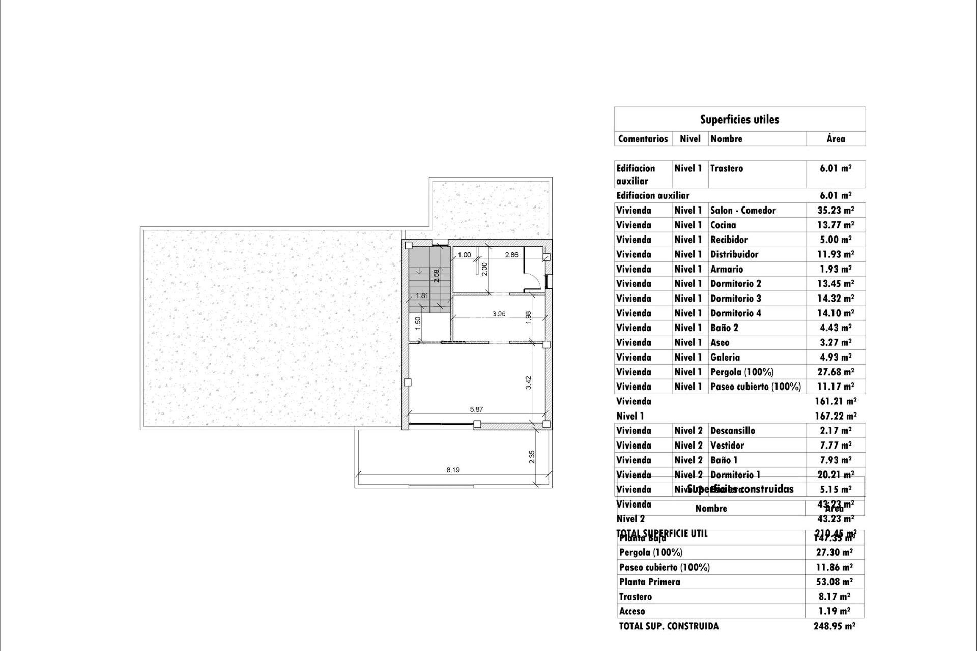 New build - Villa - Aspe Pedanias - Pedanías Este