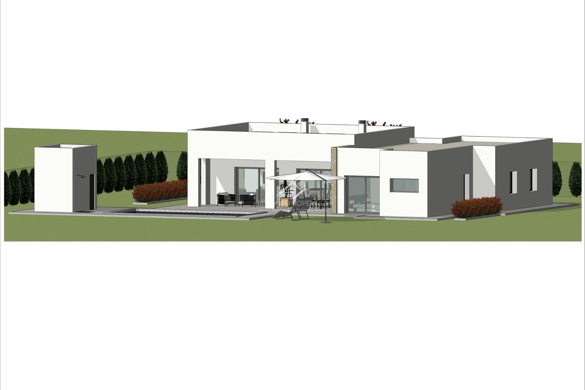 New build - Villa - Aspe Pedanias - Pedanías Oeste
