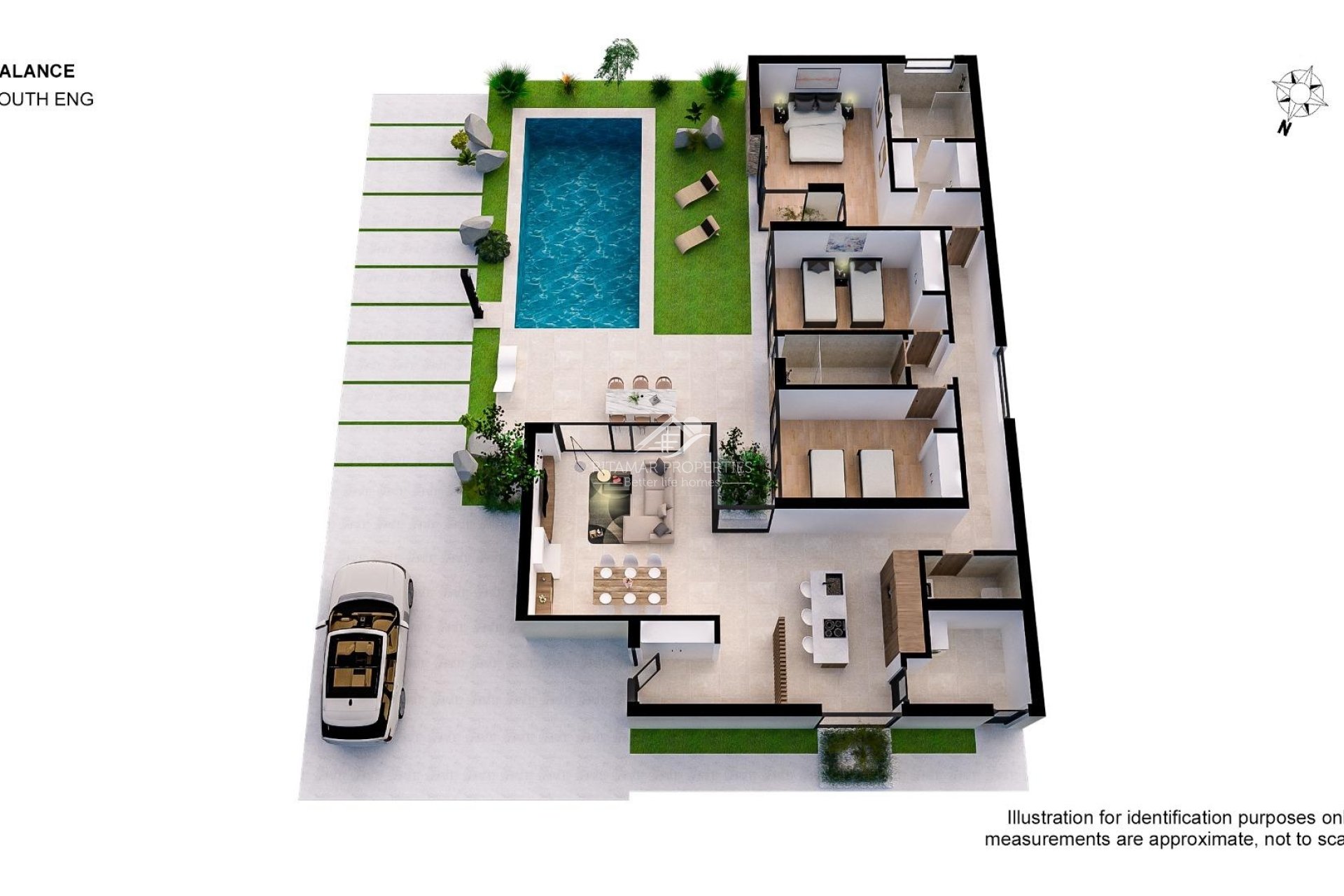 New build - Villa - Baños y Mendigo - Altaona Golf