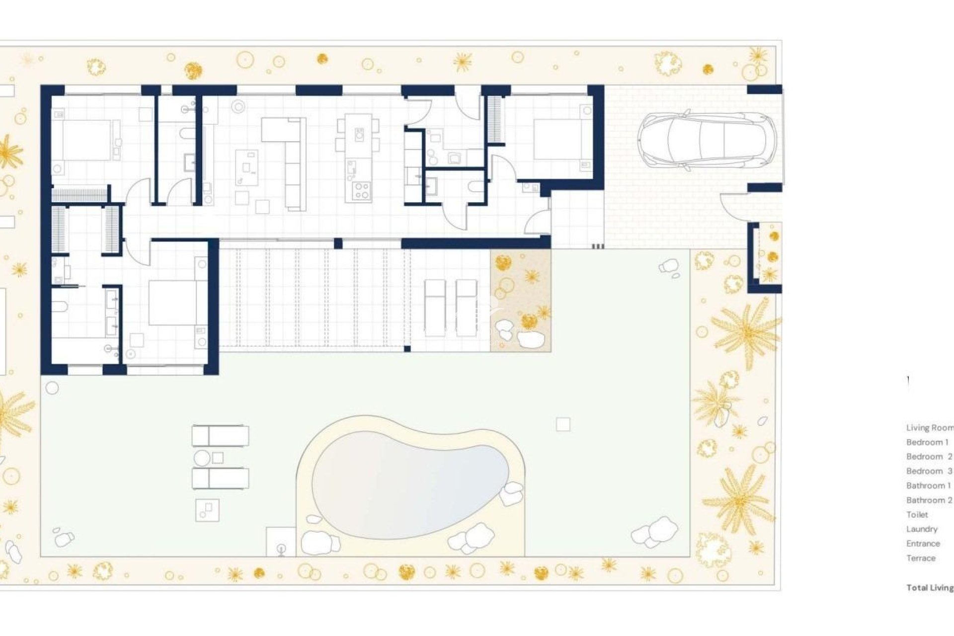 New build - Villa - Baños y Mendigo - Altaona Golf