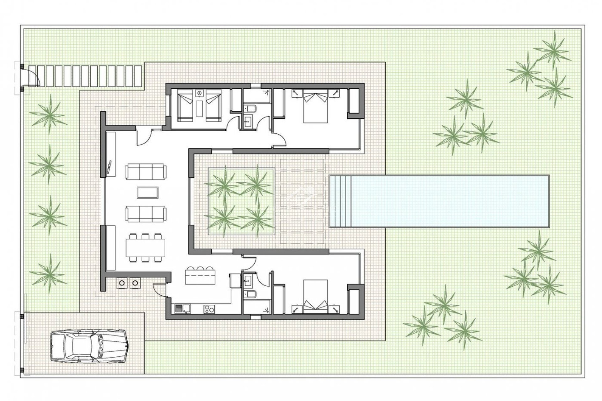 New build - Villa - Benijófar - Polideportivo