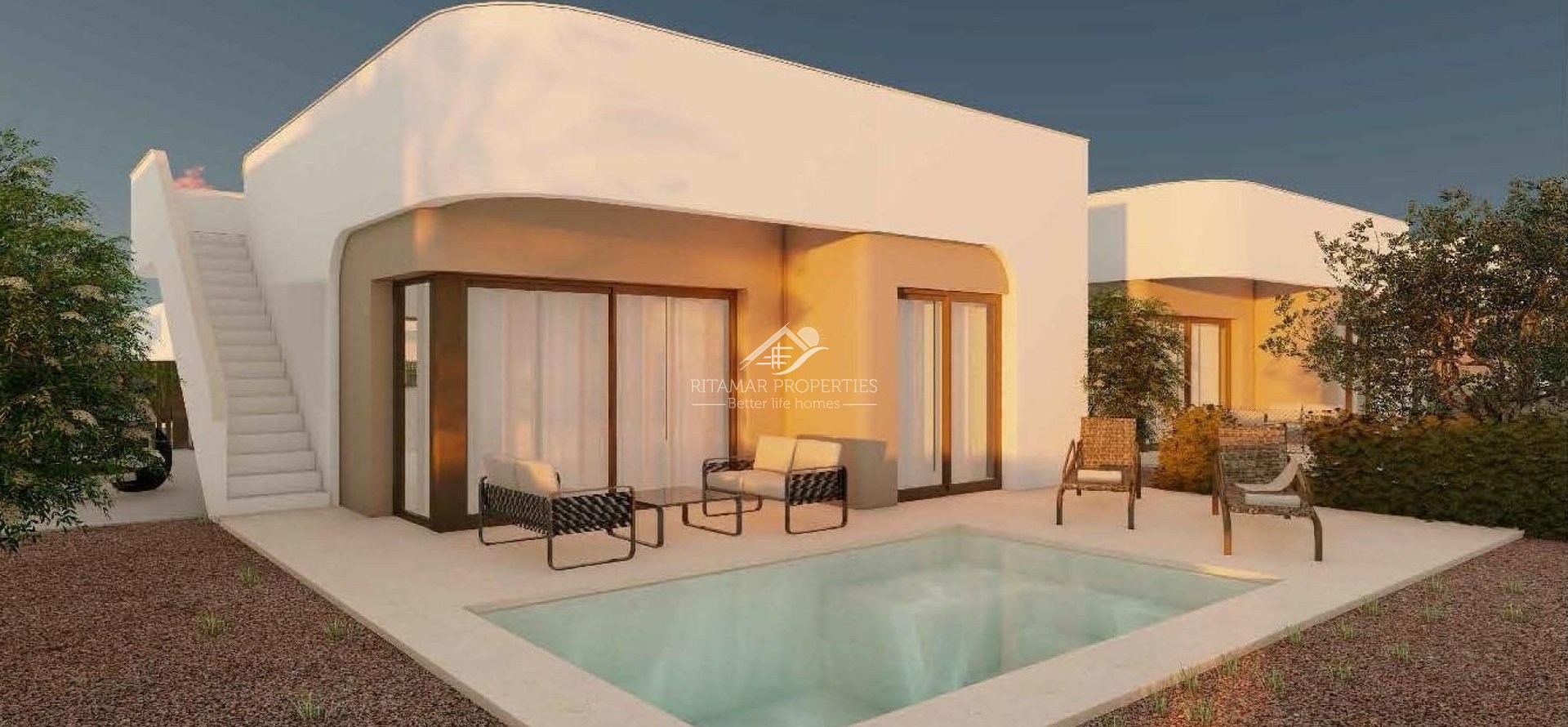 New build - Villa - Fuente Álamo - Hacienda Del Álamo Golf