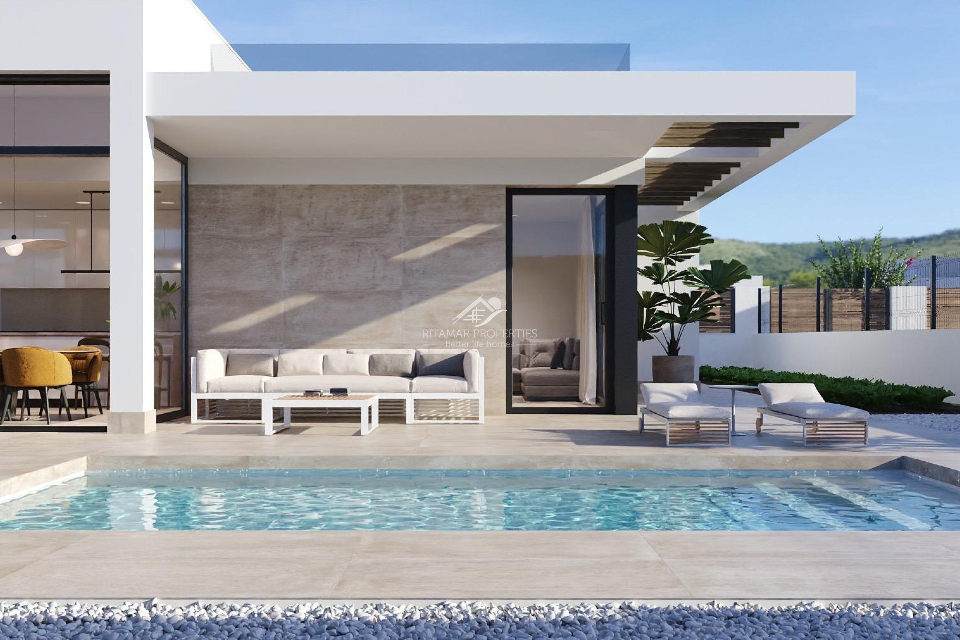 New build - Villa - Fuente Álamo - Hacienda del Alamo