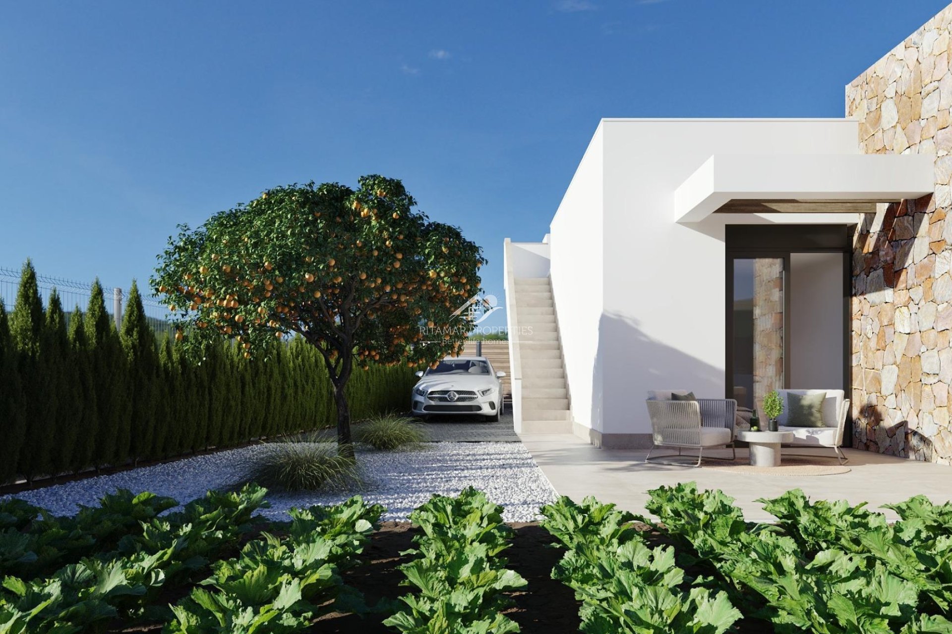 New build - Villa - Fuente Álamo - Hacienda del Alamo