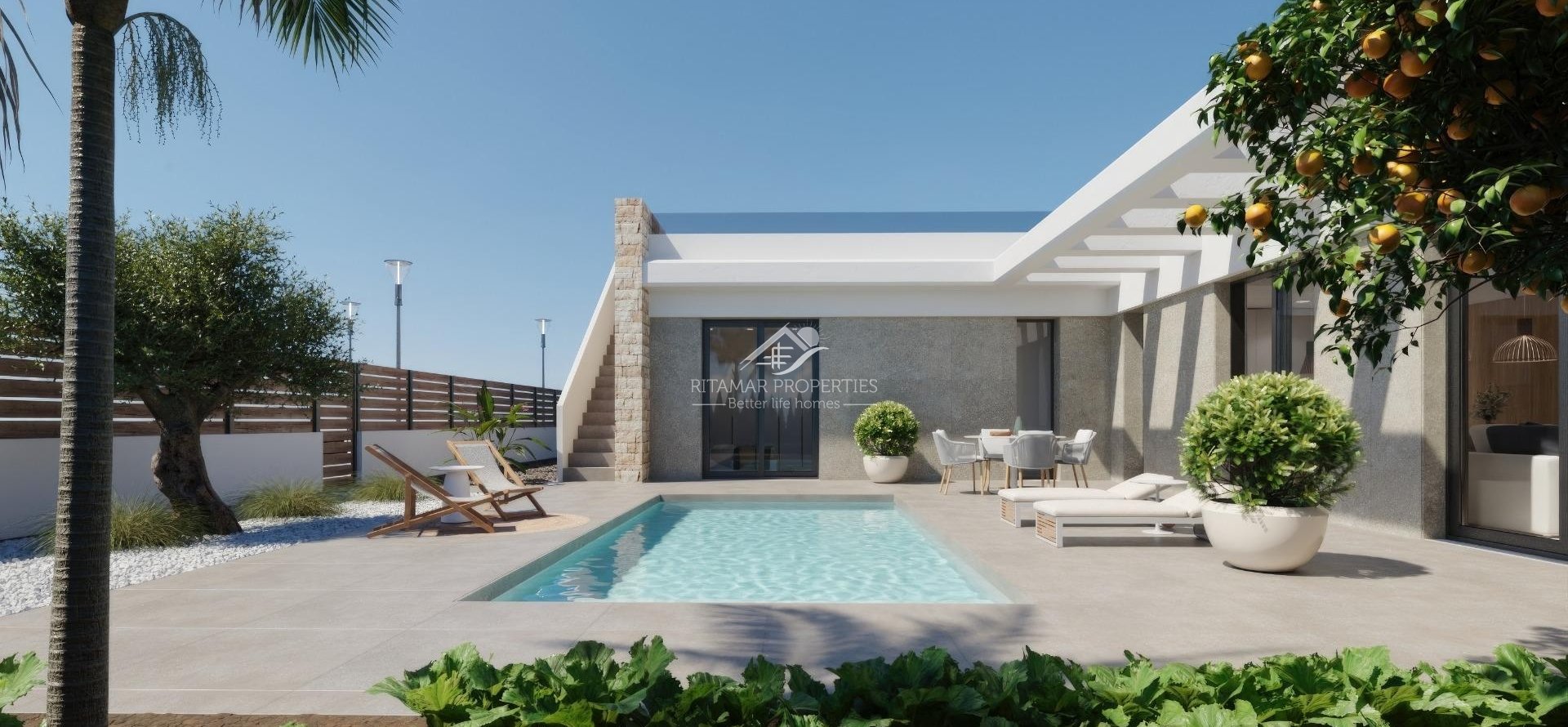 New build - Villa - Fuente Álamo - Hacienda del Alamo
