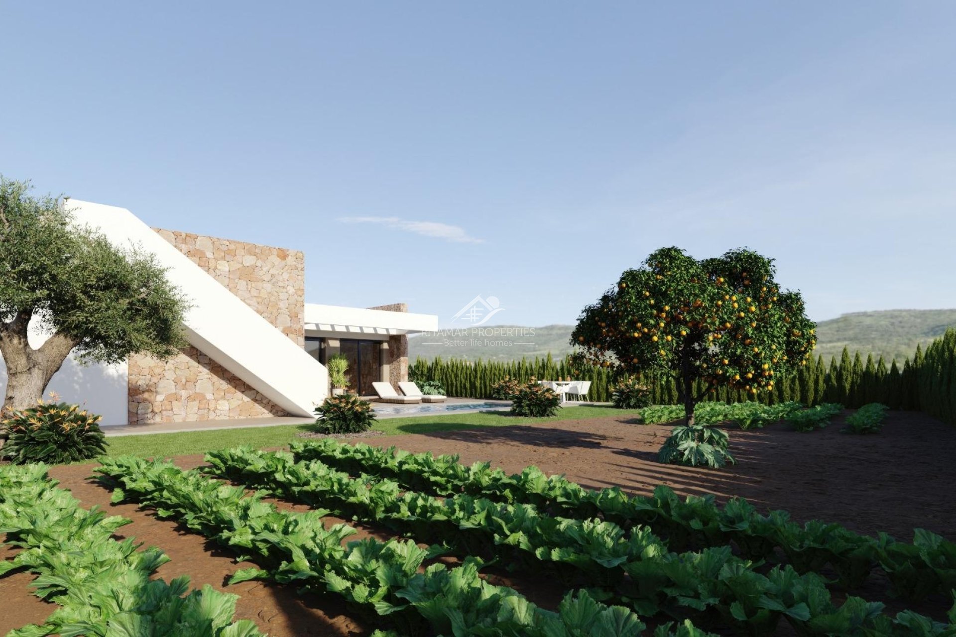 New build - Villa - Fuente Álamo - Hacienda del Alamo