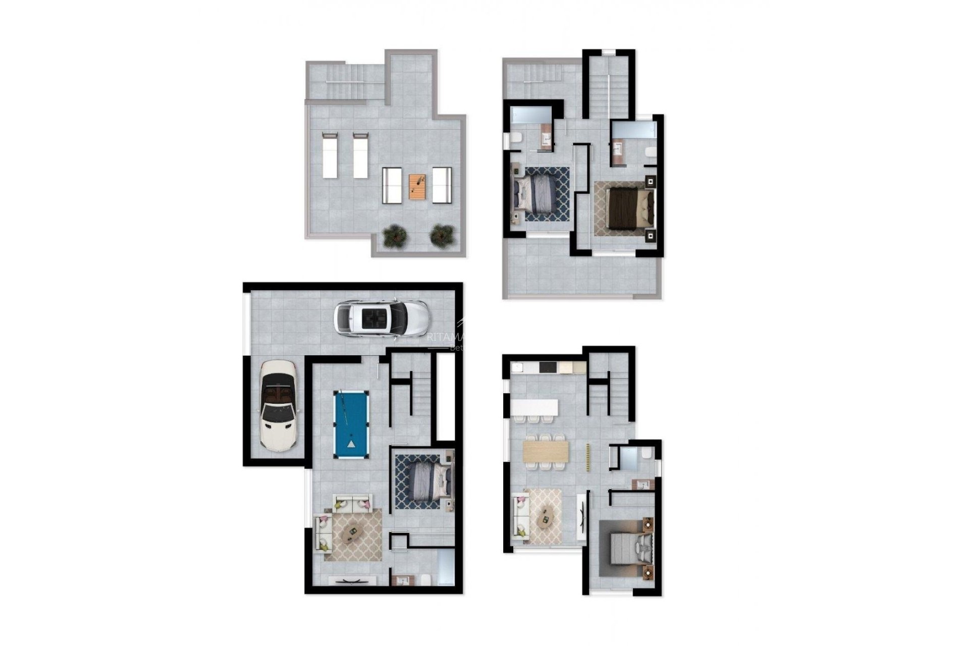 New build - Villa - La Nucia - Urb. Don Mar