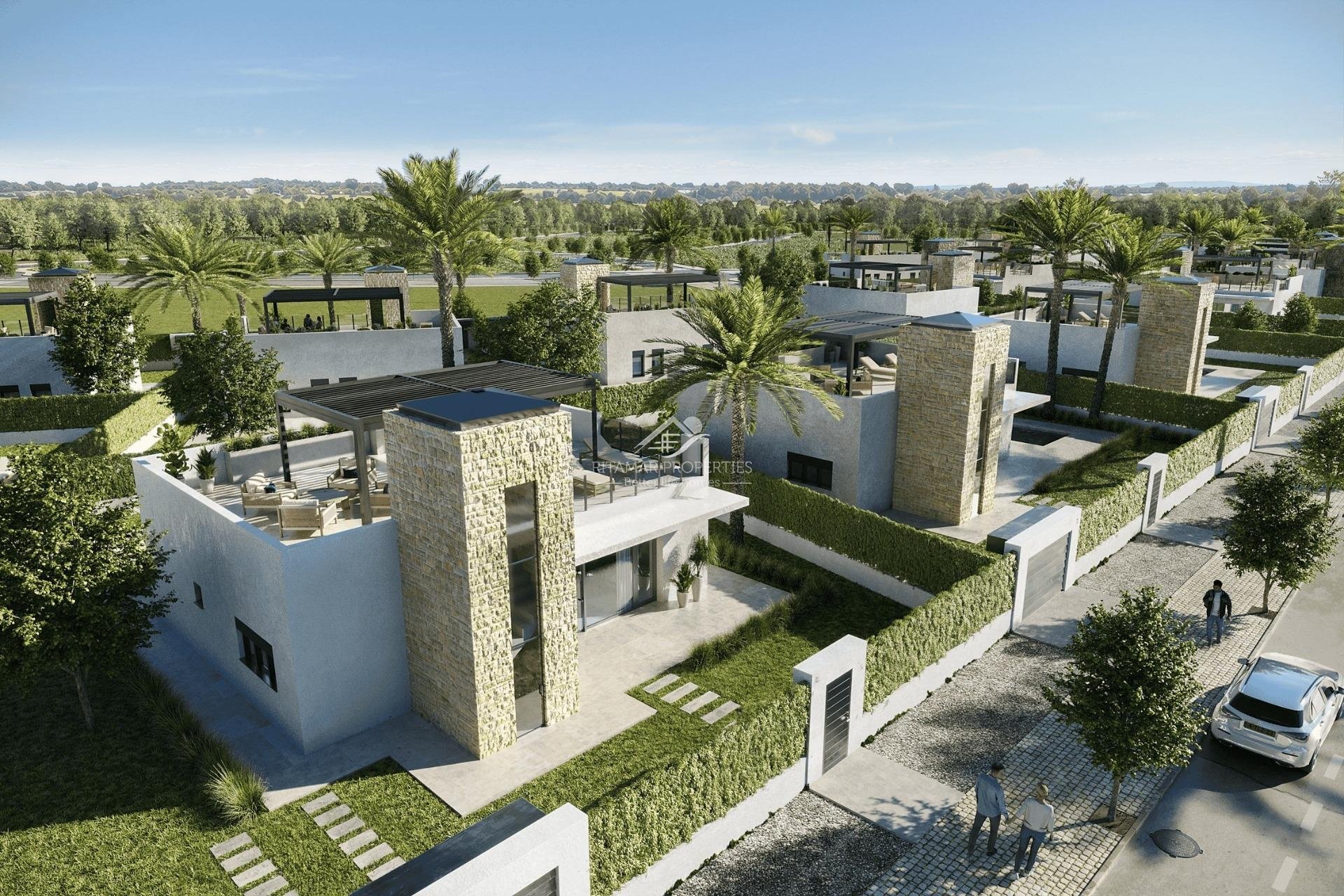 New build - Villa - Lorca - La Hoya-almendricos-purias