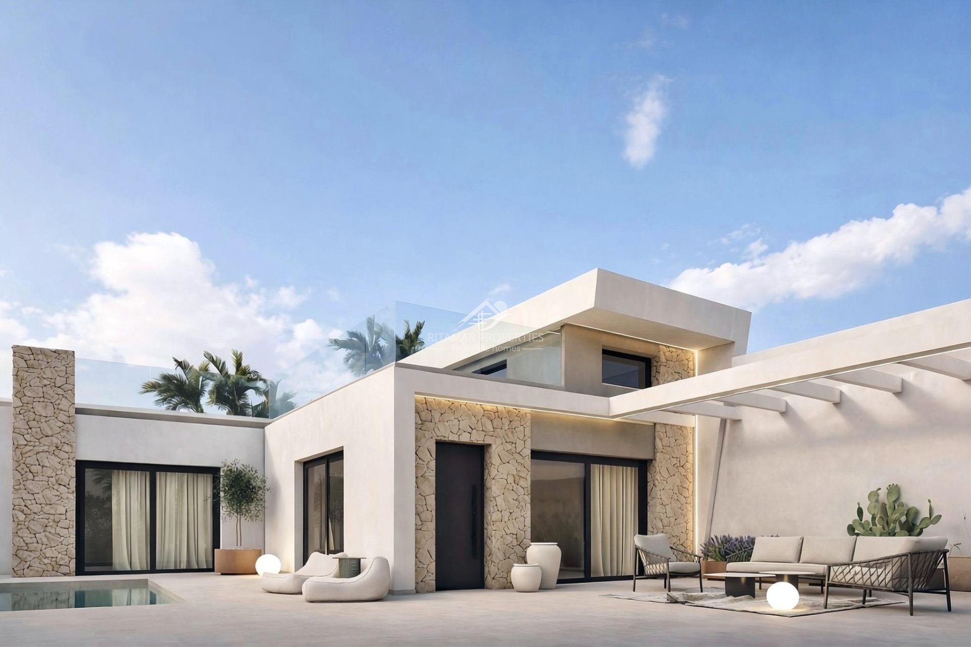 New build - Villa - Los Alcázares - Las Lomas Del Rame-bahía Bella