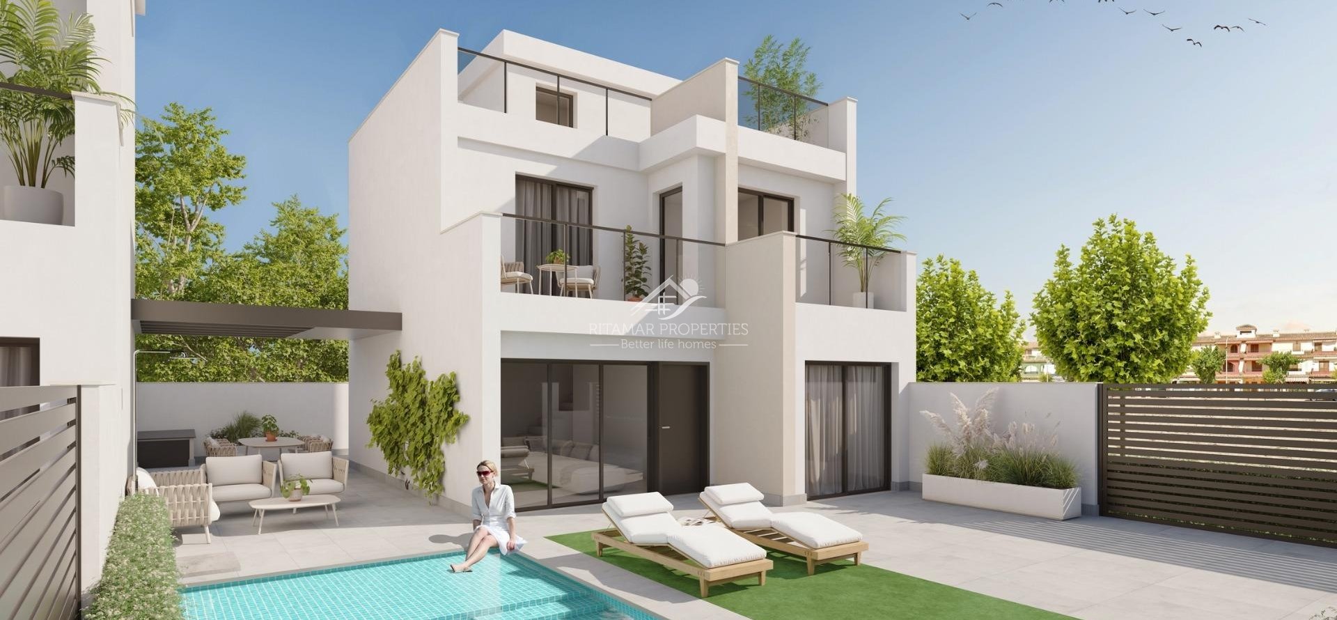 New build - Villa - Los Alcázares - Playa la Atascadera