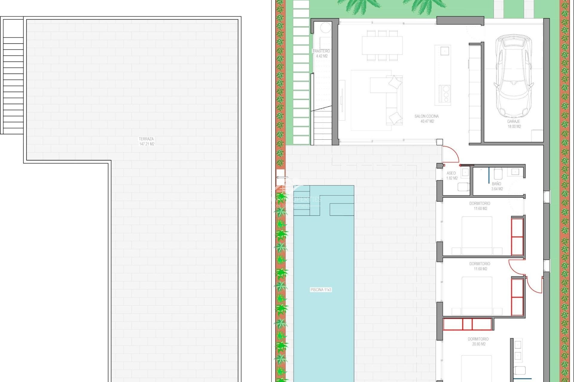 New build - Villa - Los Alcázares - Serena Golf