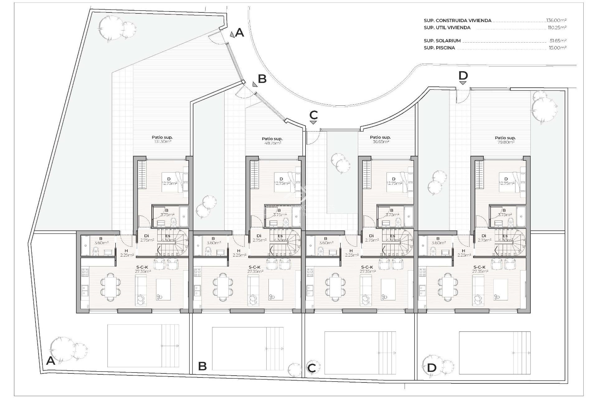 New build - Villa - Mazarron - Country Club