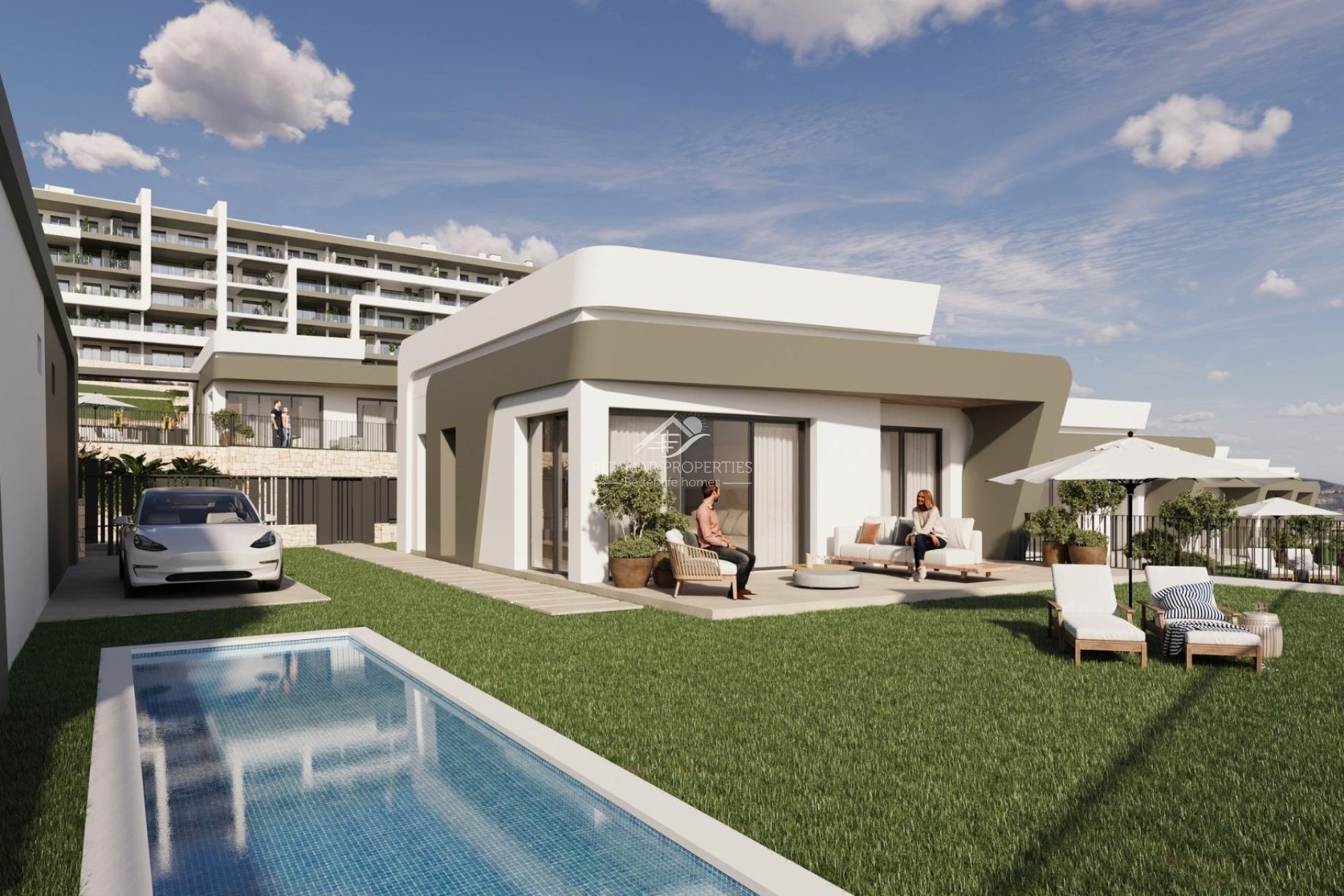 New build - Villa - Mutxamel - Bonalba-cotoveta