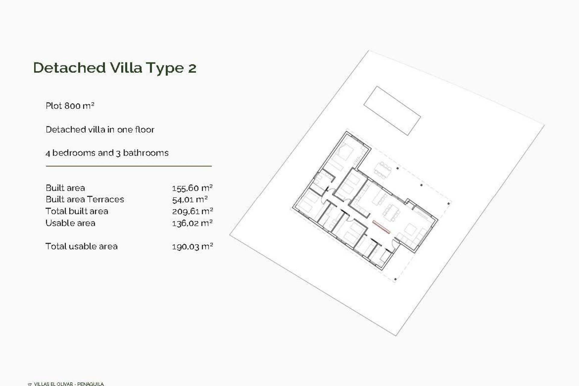 New build - Villa - Penaguila - El Olivar