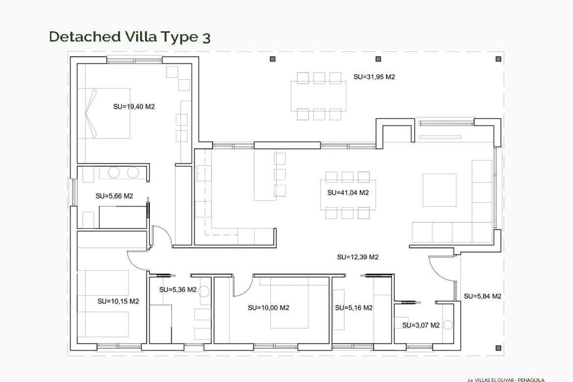 New build - Villa - Penaguila - El Olivar