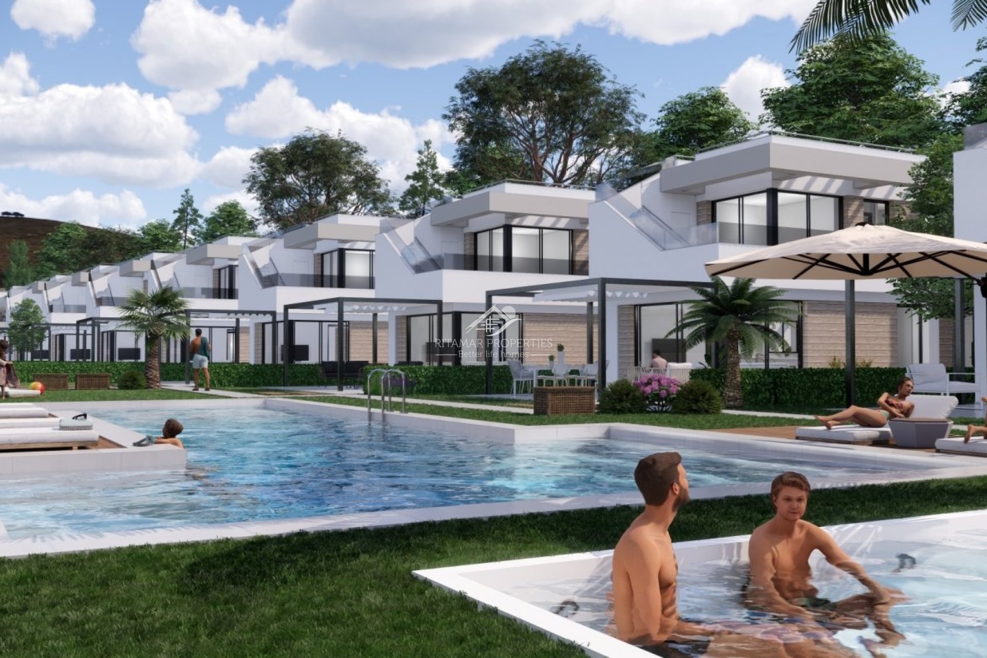 New build - Villa - Pilar de la Horadada - Lo Romero Golf