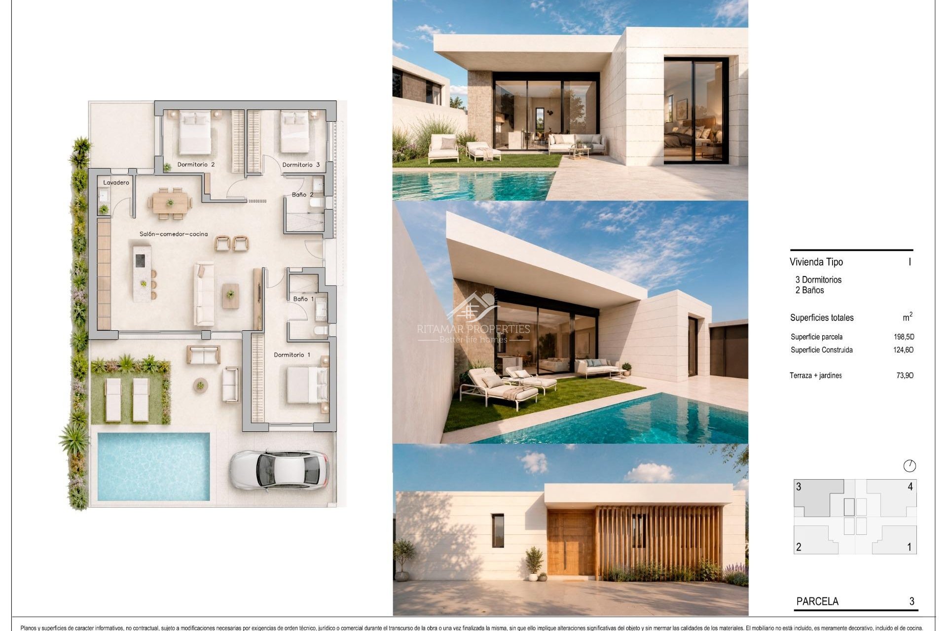 New build - Villa - Pilar de la Horadada - Zona Pueblo