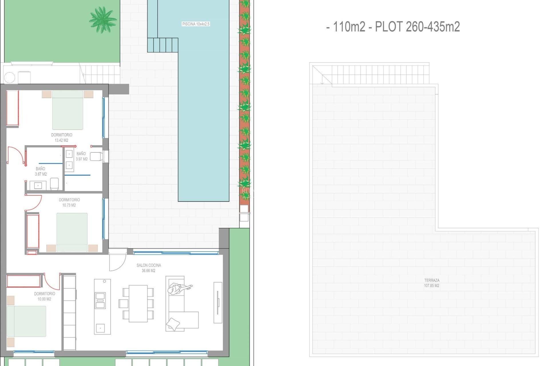 New build - Villa - San Javier - Parque del doce