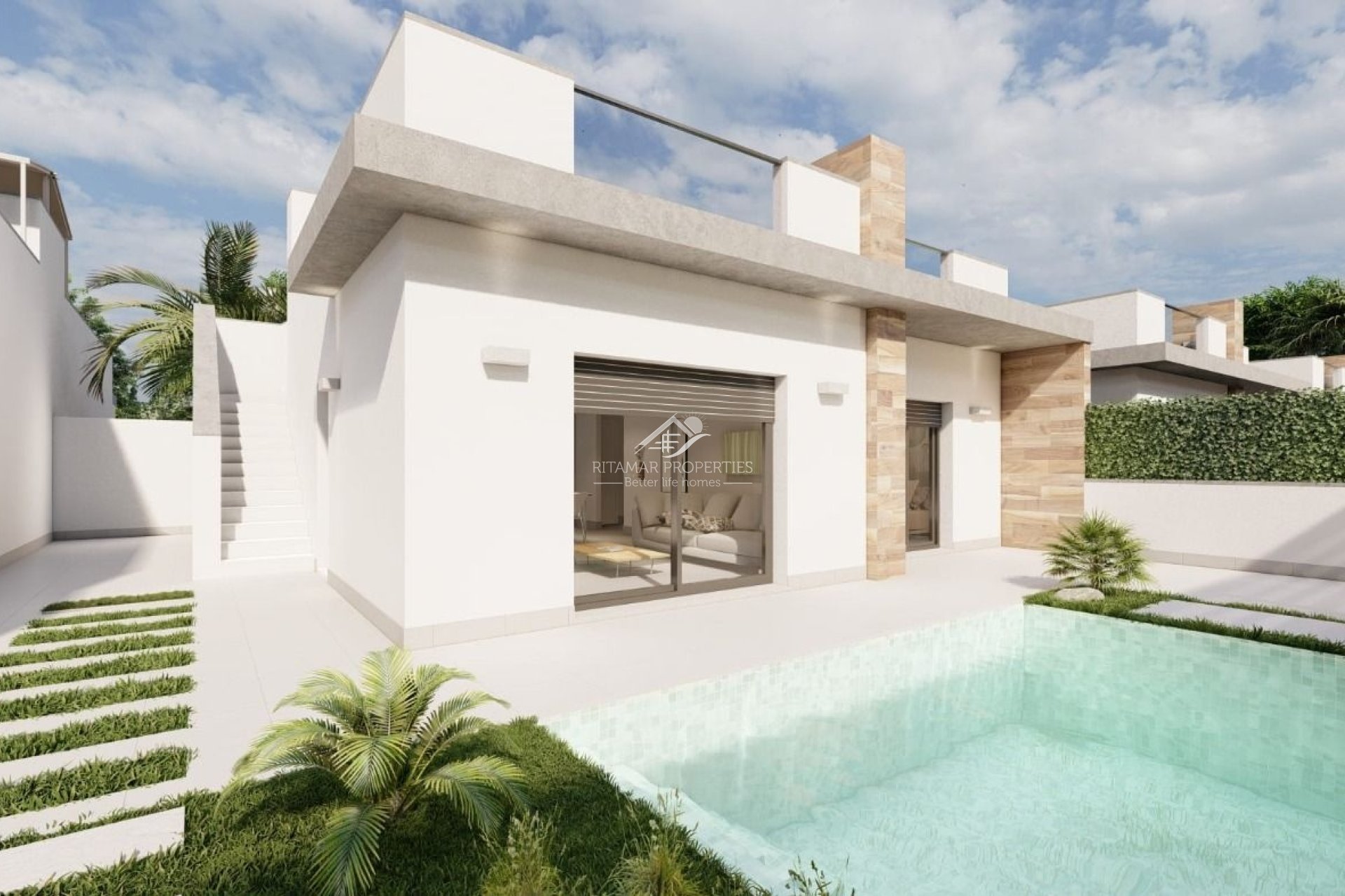 New build - Villa - Torre Pacheco - Roldán