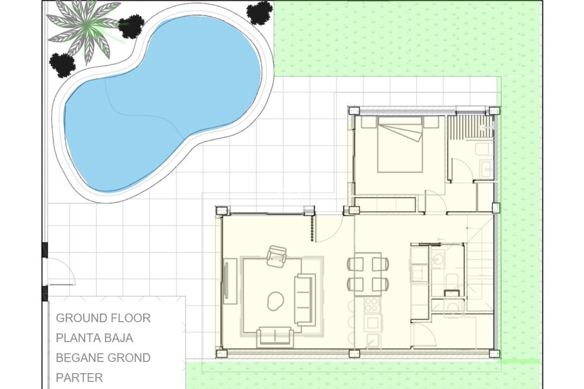 New build - Villa - Torre Pacheco - Roldán