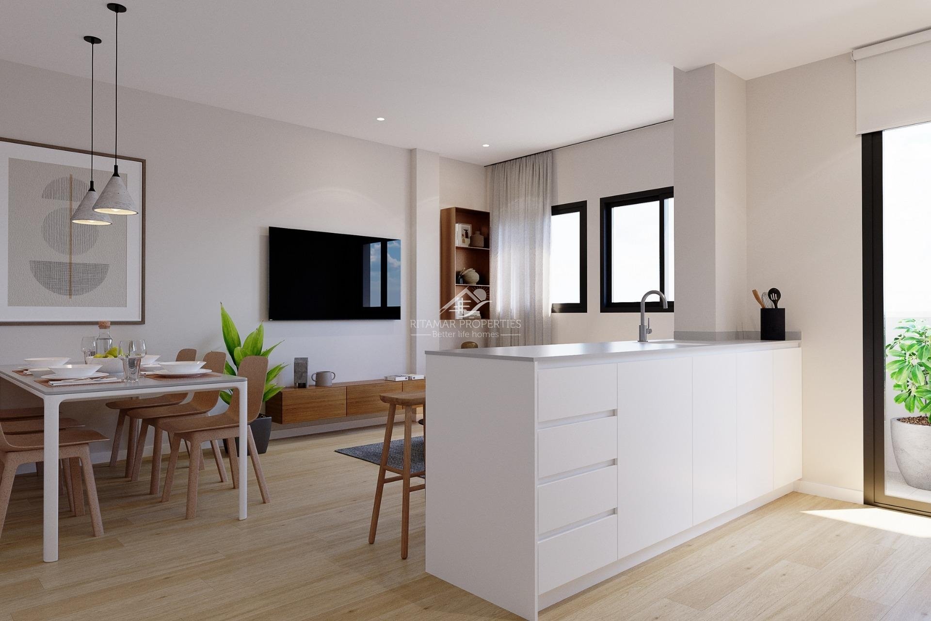 Nieuwbouw - Appartement - Algorfa - Pueblo