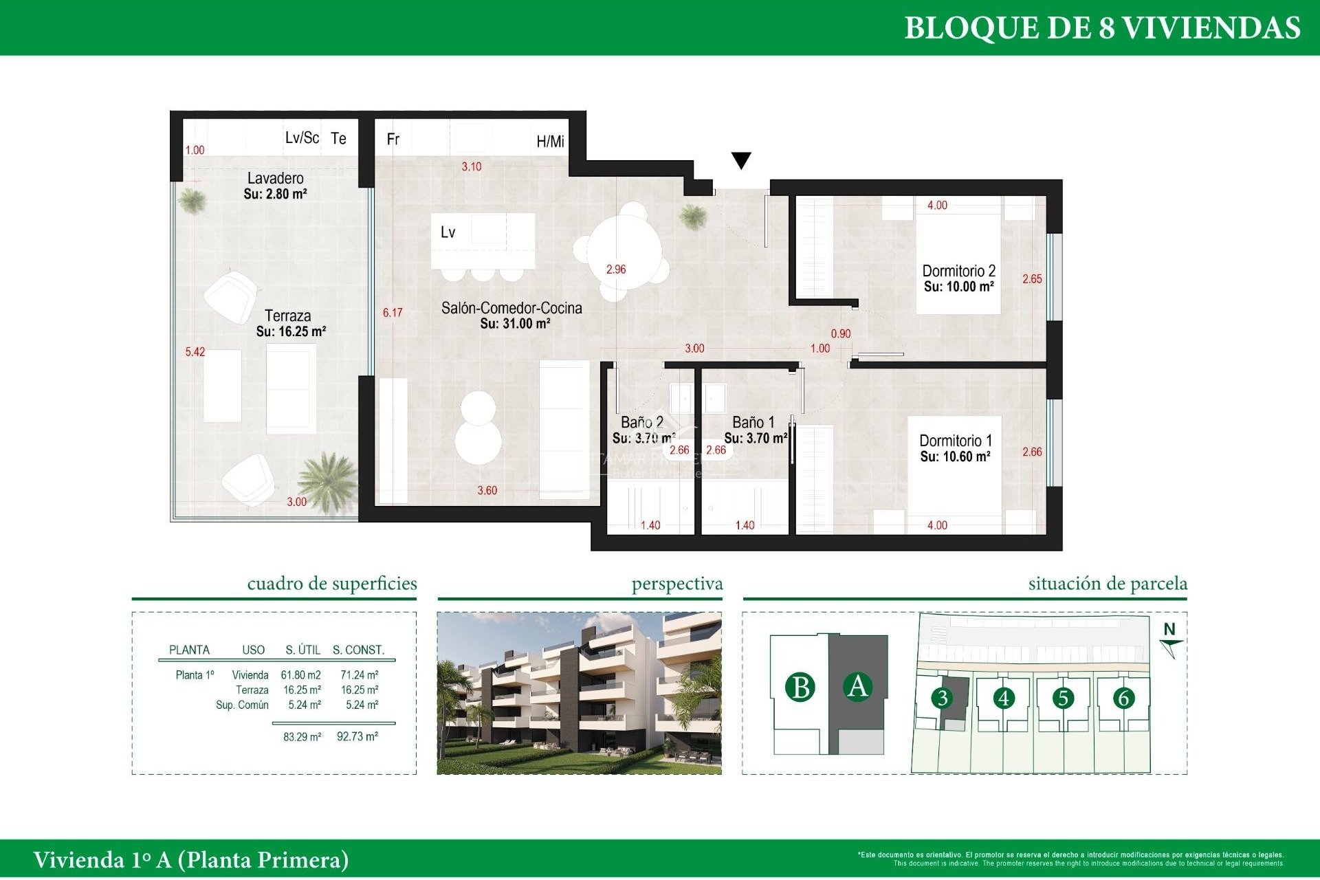 Nieuwbouw - Appartement - Alhama De Murcia - Condado De Alhama Golf Resort