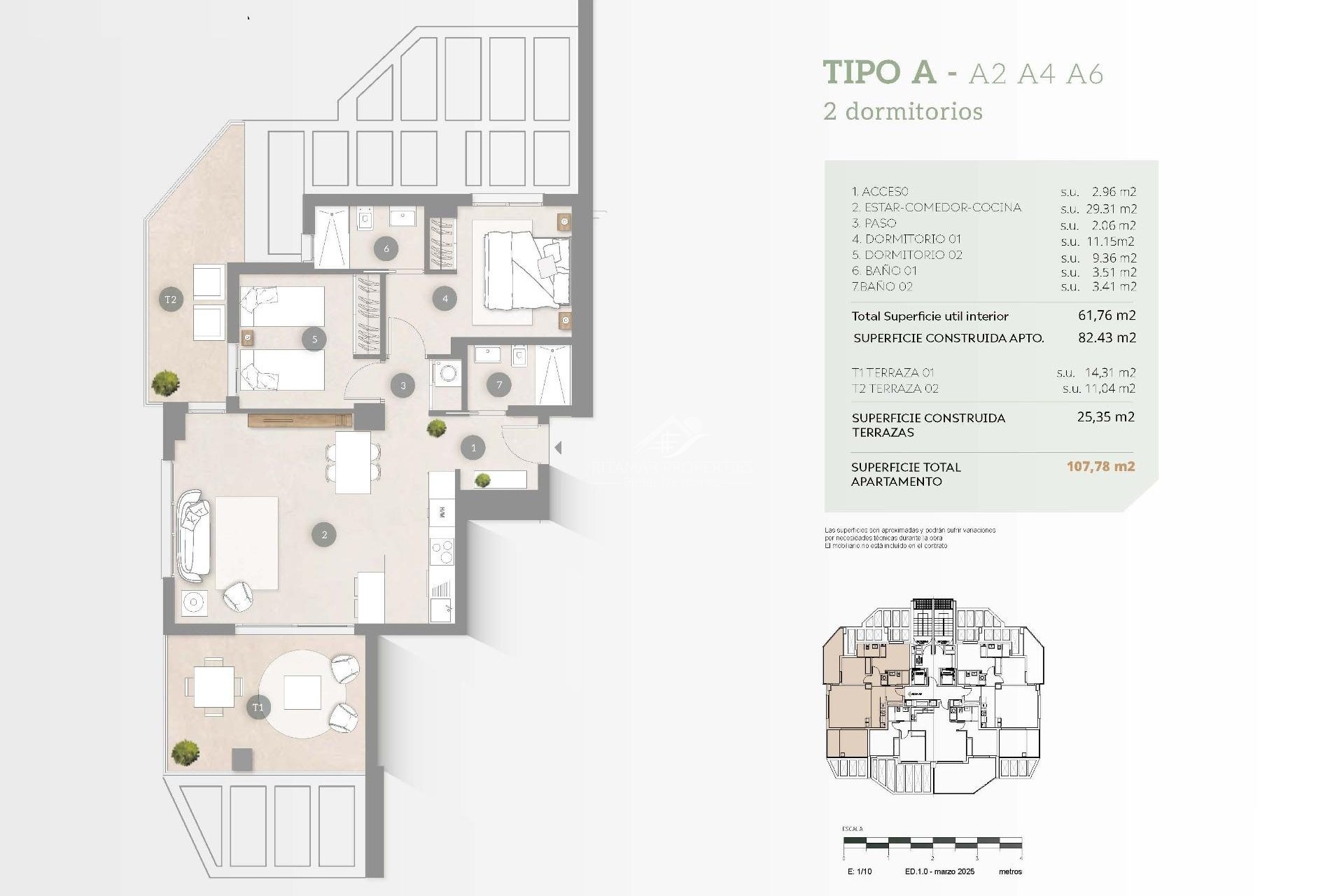Nieuwbouw - Appartement - Calpe - Playa Arenal-bol