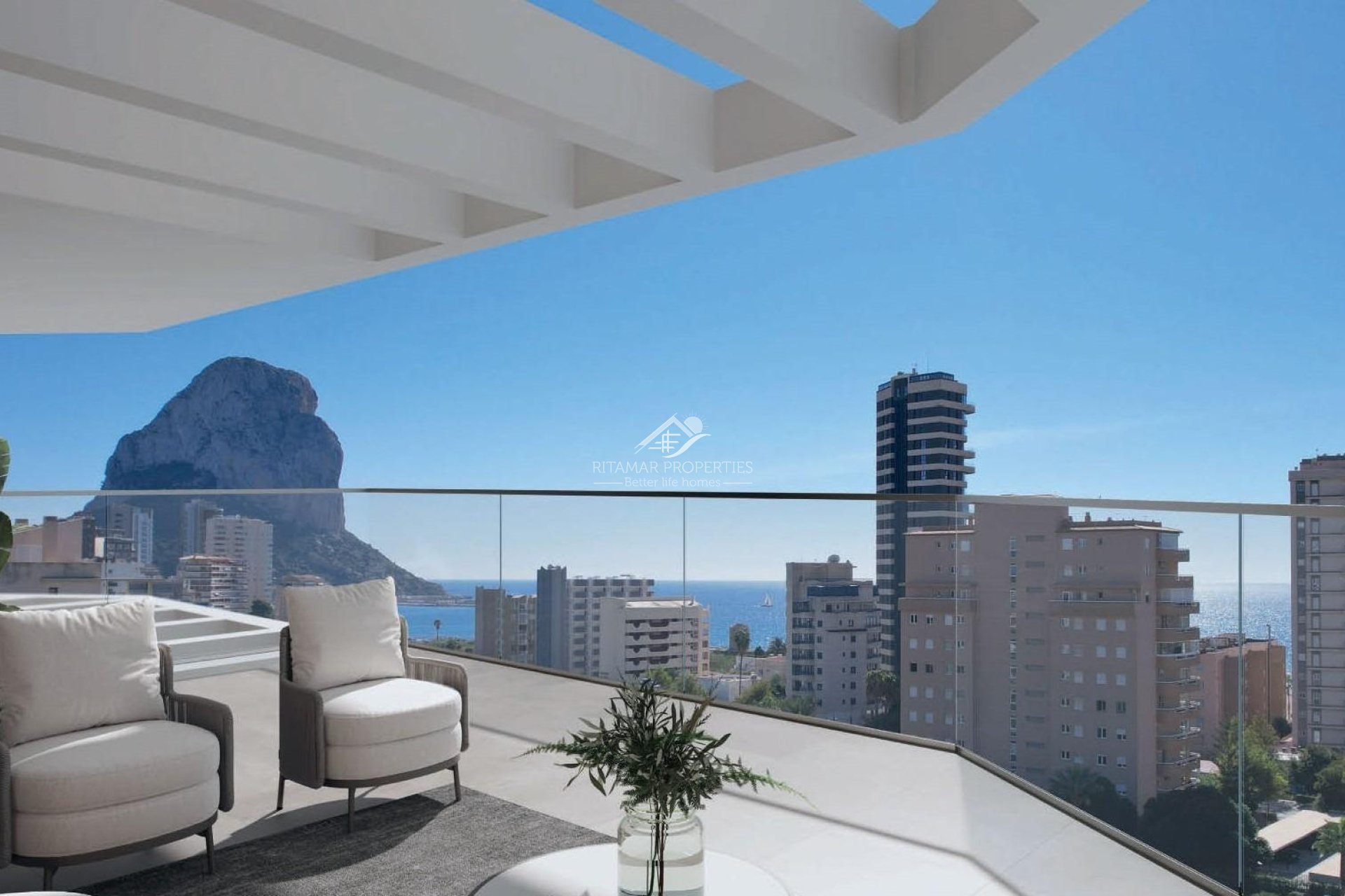 Nieuwbouw - Appartement - Calpe - Playa Cantal Roig
