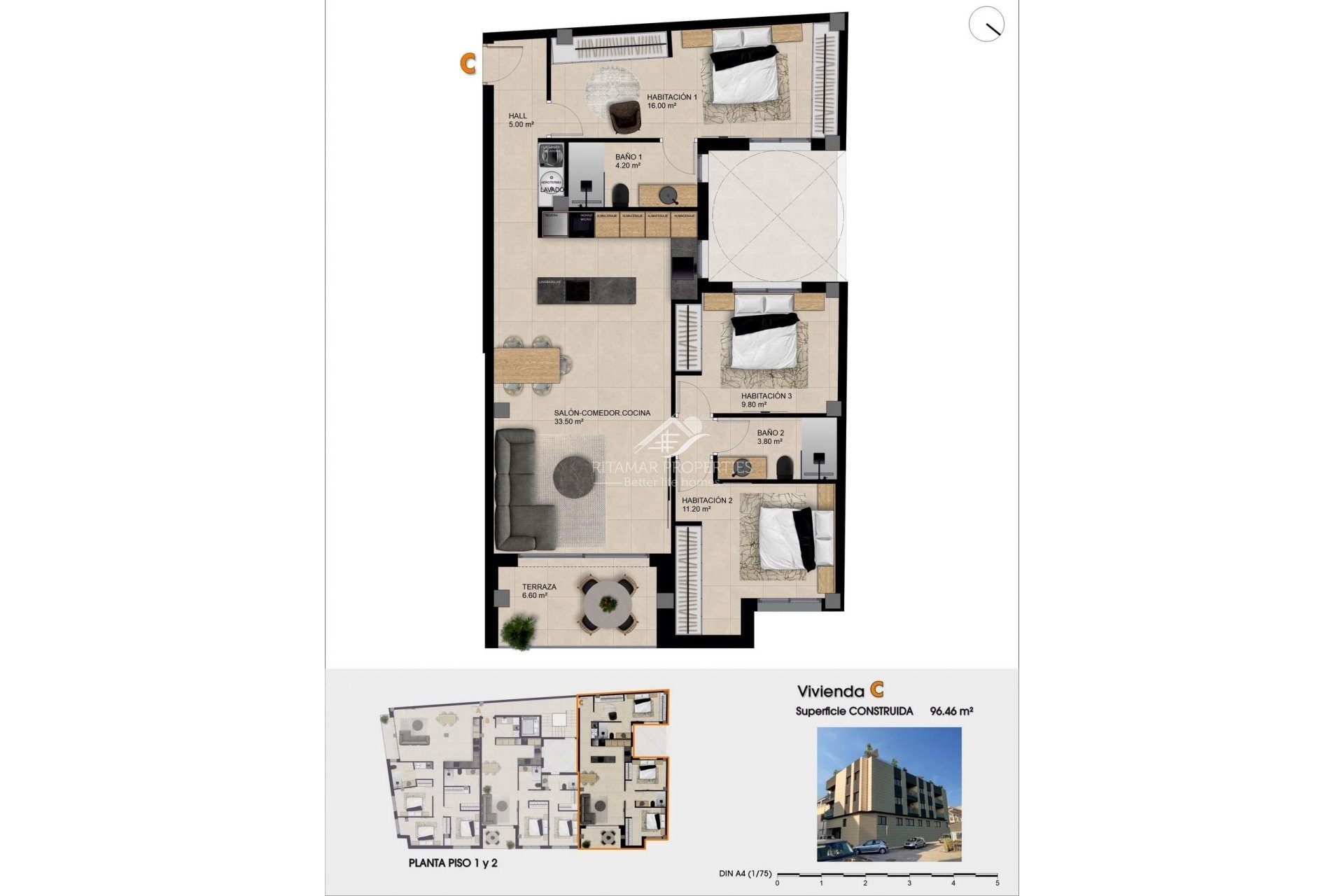 Nieuwbouw - Appartement - Catral - pueblo