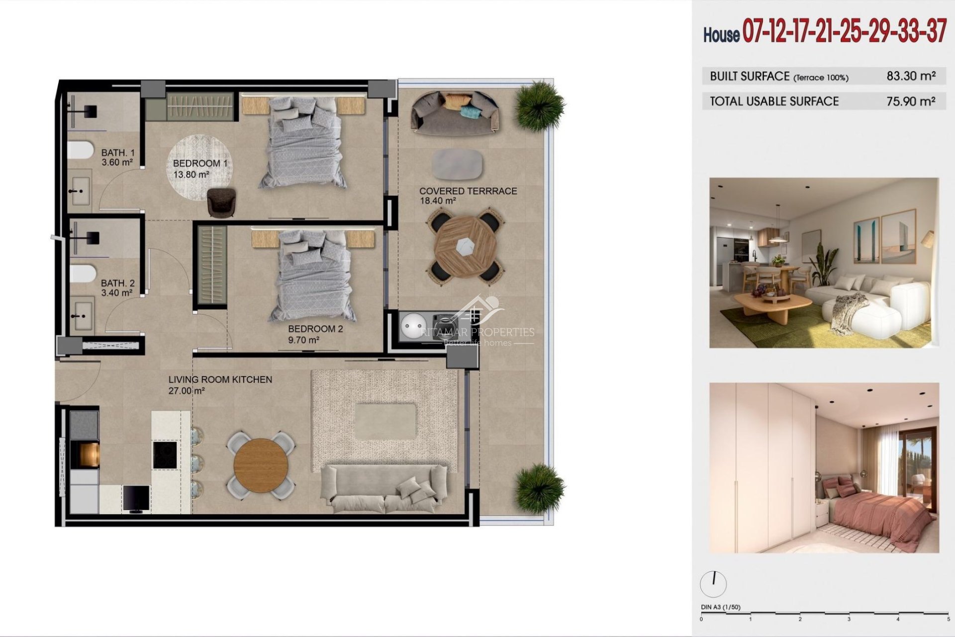 Nieuwbouw - Appartement - Guardamar del Segura - Puerto