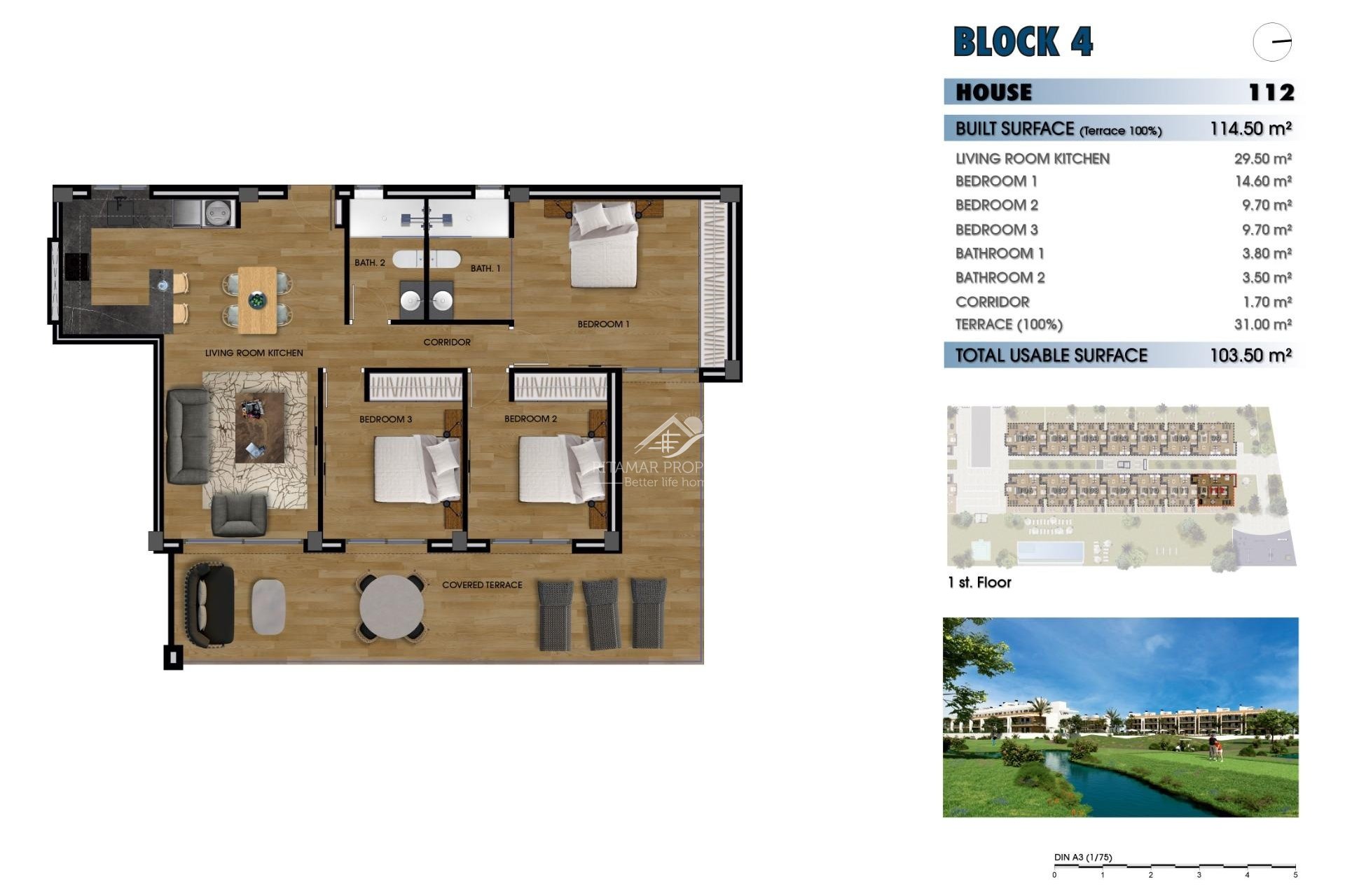 Nieuwbouw - Appartement - Los Alcázares - La Serena Golf