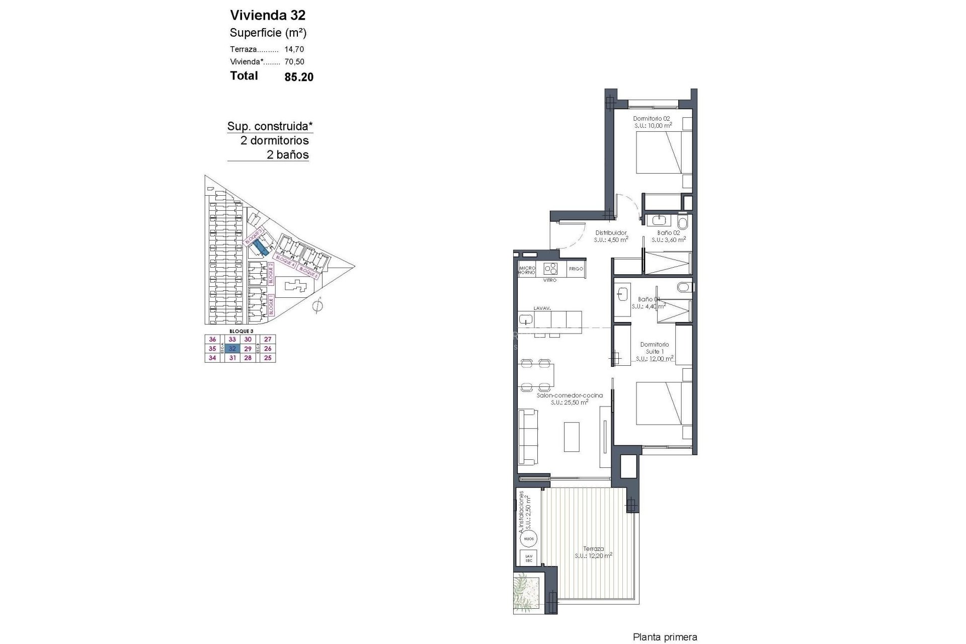 Nieuwbouw - Appartement - Los Alcázares - Serena Golf