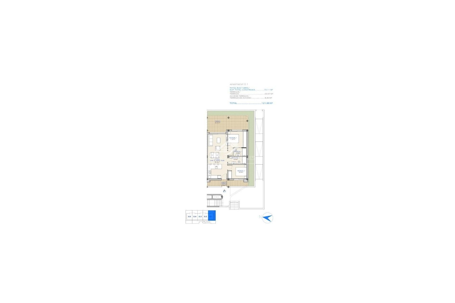 Nieuwbouw - Appartement - Los Alcázares - Serena Golf