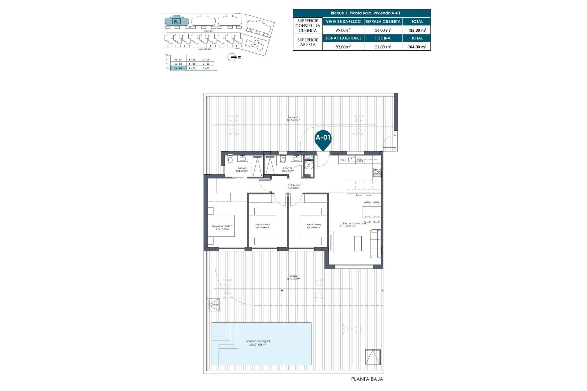 Nieuwbouw - Appartement - Los Alcázares - Serena Golf