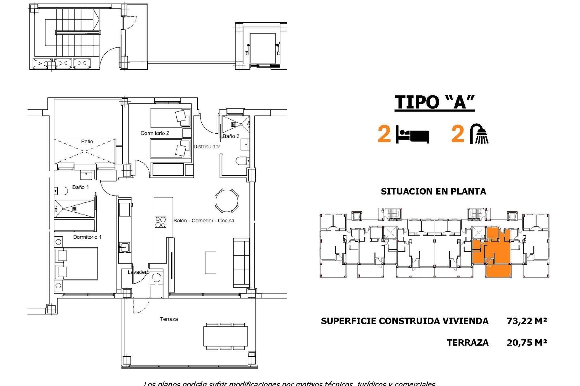Nieuwbouw - Appartement - San Miguel de Salinas - Pueblo