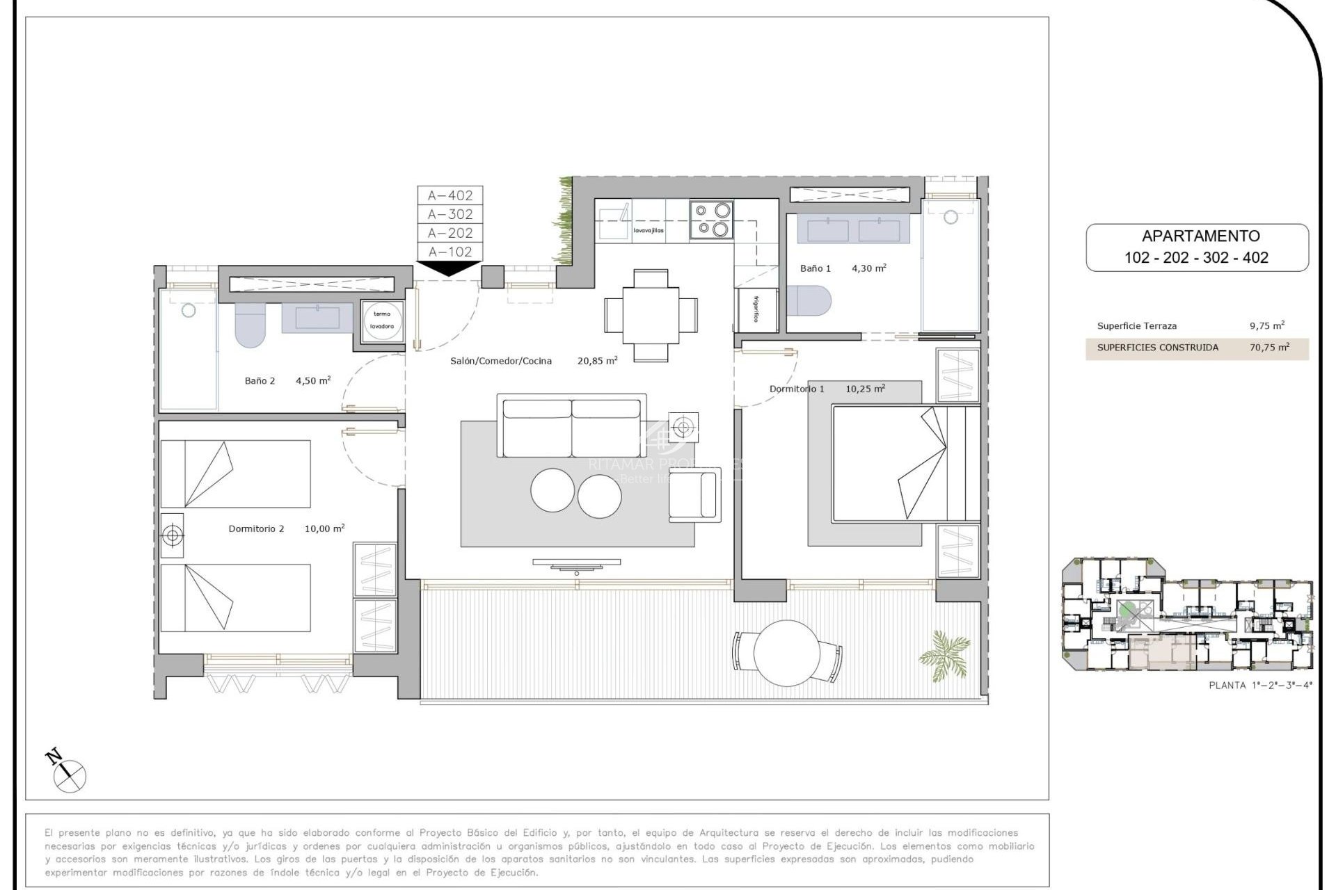 Nieuwbouw - Appartement - San Pedro del Pinatar - Lo Pagan
