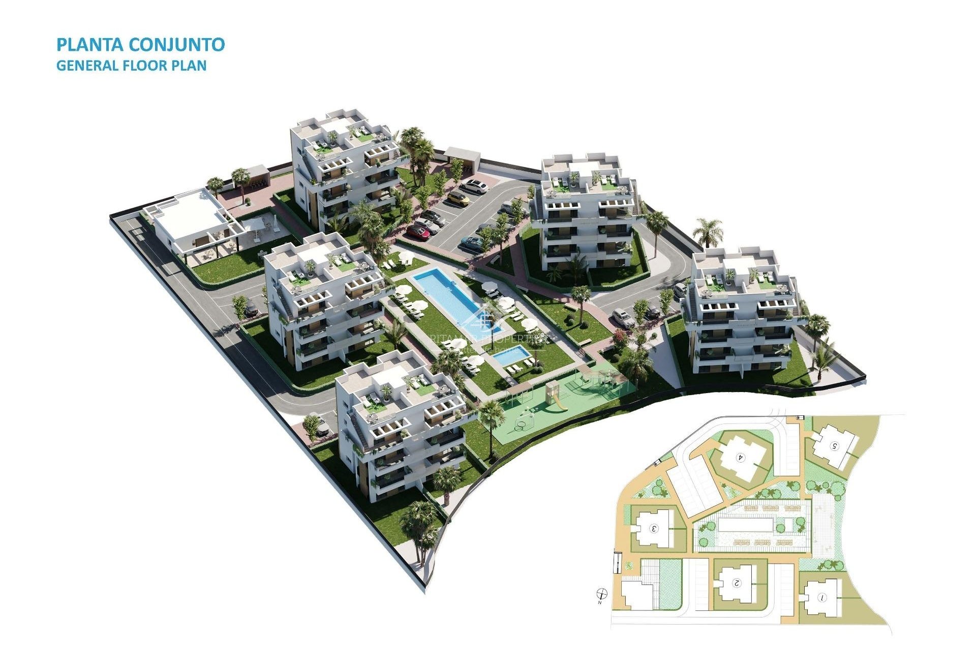 Nieuwbouw - Appartement - Torre Pacheco - Santa Rosalía Lake and Life Resort